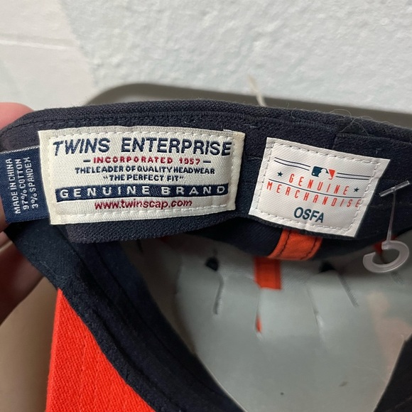 New Era Navy and Orange Detroit Tigers Hat - Picture 5 of 5